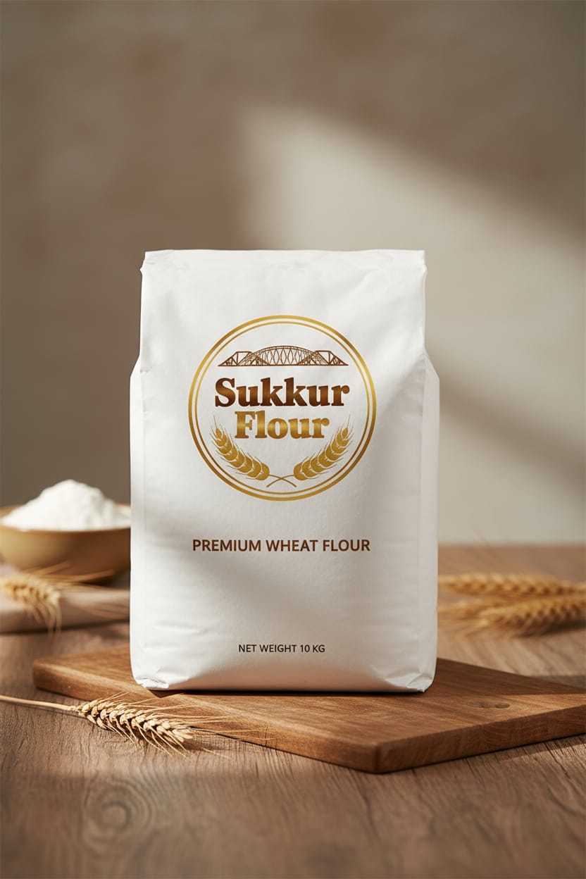 SukkurFlour Premium Chakki Atta - 10kg